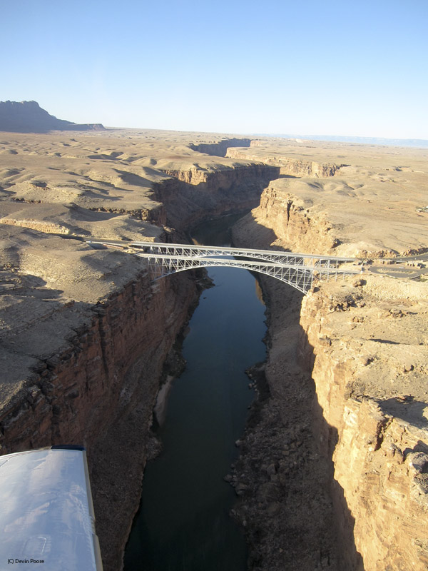 57.Nanajo Bridges over the Colorado River, Marble Canyon