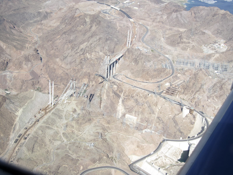132.Backside of Hoover Dam