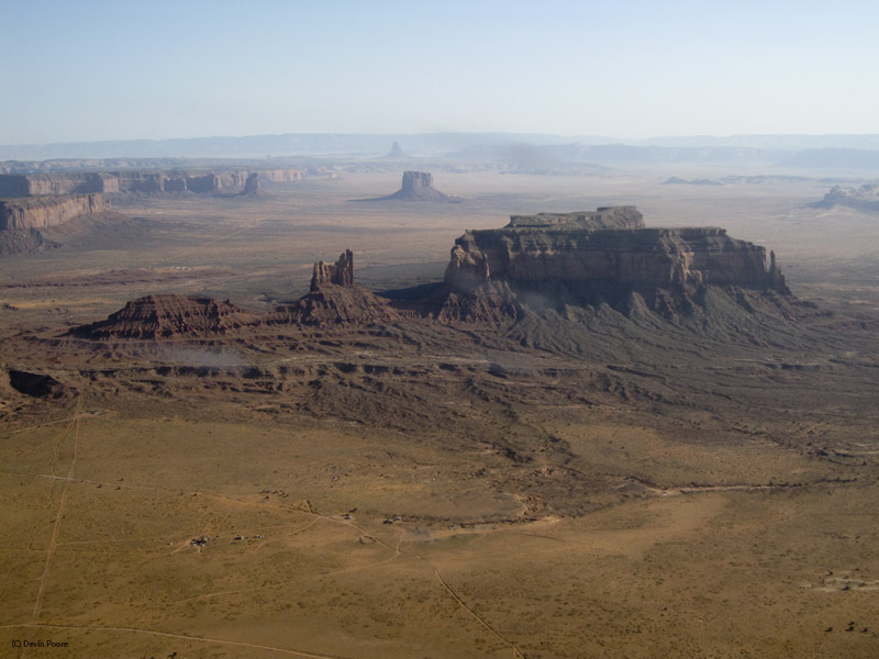 15.Entering Monument Valley from the SE