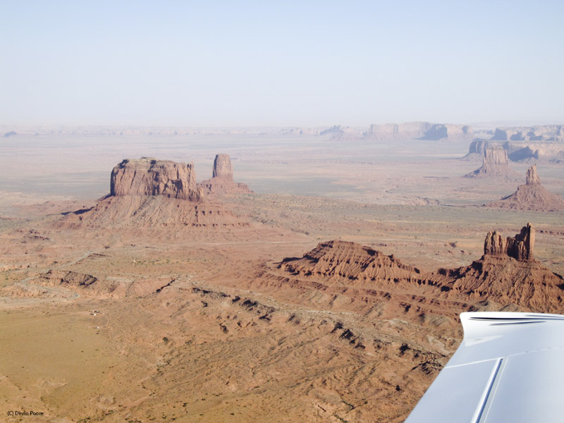 16.Entering Monument Valley from the SE