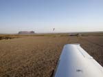 51.Taxiing out at UT25, looking NW at Train Rock