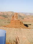 88.Unnamed Monument on mesa west of Oljeto Mesa