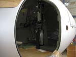 049.Cockpit entry hatch on DeH Mosquito under restoration @Ardmore Airport, Auckland, NZ