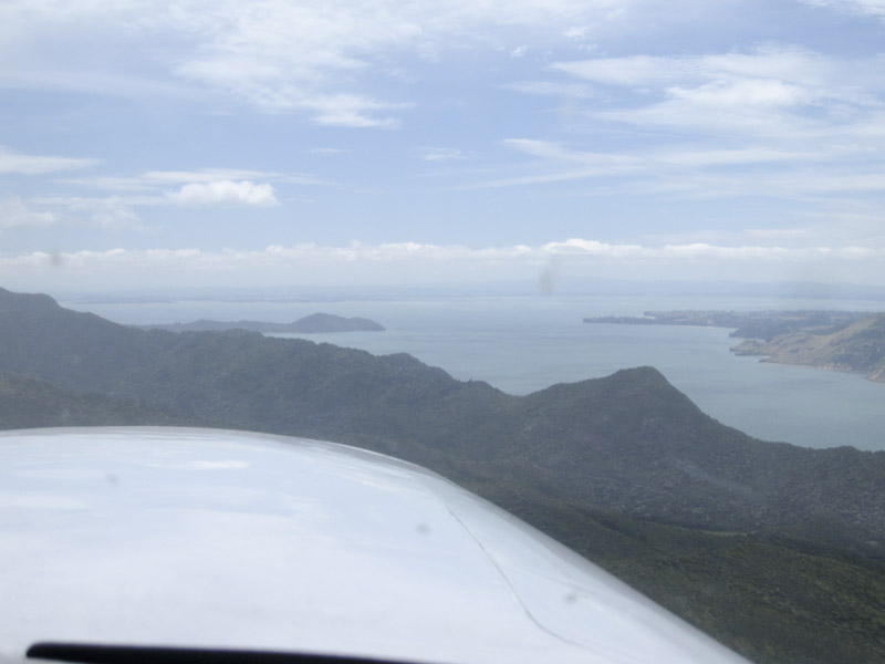 276.Whatipu and Ninepin Rock (heading SE into Manukau Harbour and Auckland)