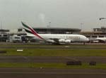 244g.Emirates Airlines Airbus A-380 SuperJumbo at Sydney Int'l