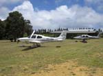 189.Two Cirri parked at Butch Airstrip for lunch.